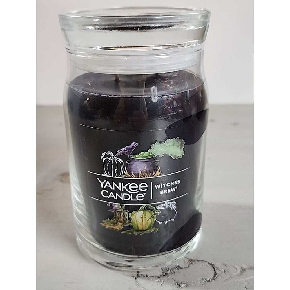 Yankee Candle Witches Brew Patchouli 2 Wick 20 oz Large Jar Candle